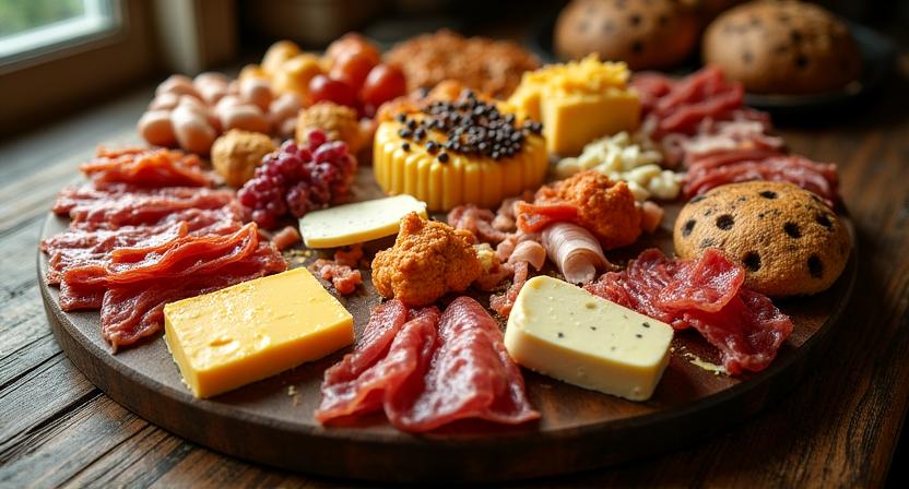 Półmisek tradycyjnych dań polskich